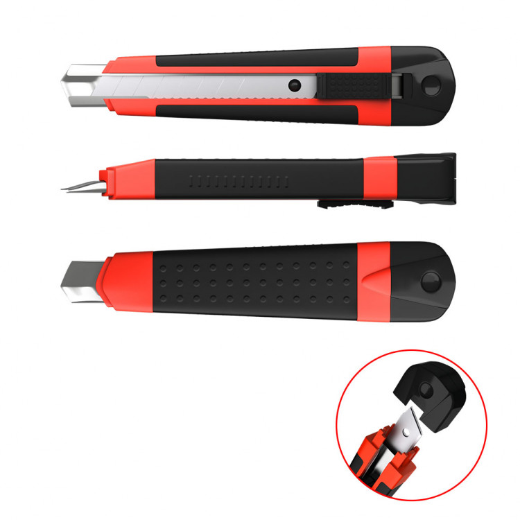 Скалпел 18мм, пвц со мет. шина Arow